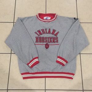 Vintage Logo Athletic Indiana Hoosiers Crewneck